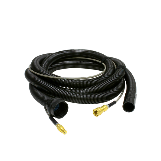 15ft. 1.25″ Vacuum and Solution Hose Combo