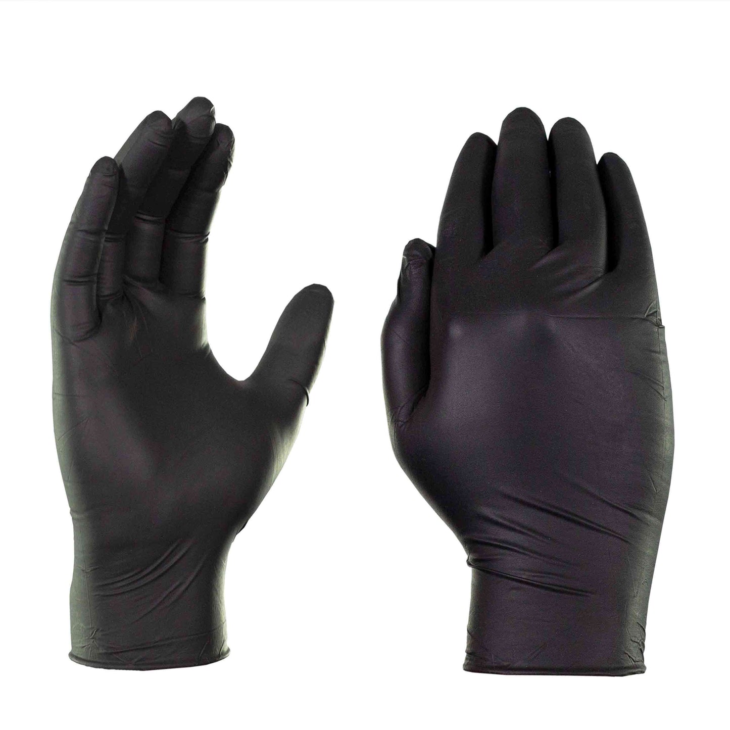 NITRILE GLOVES BLACK size L